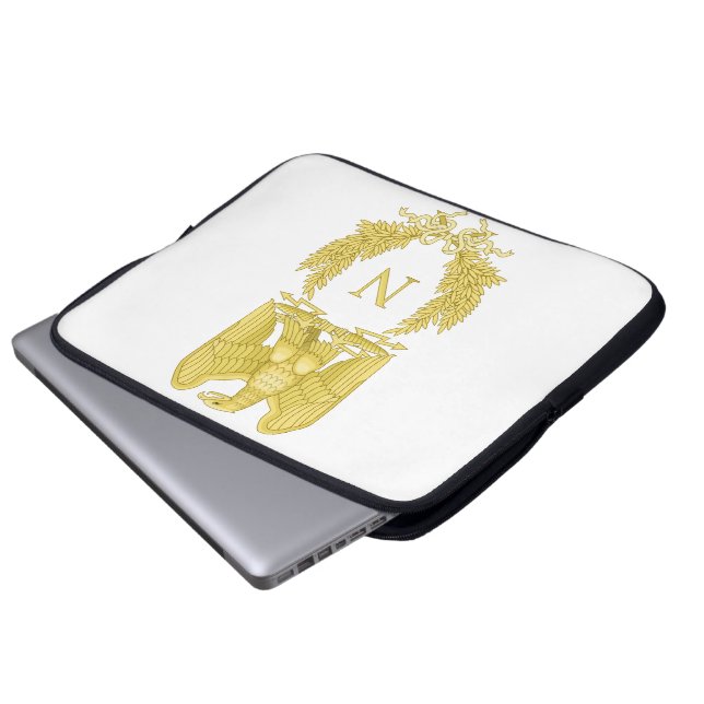 Napoleon Bonaparte Emblem Laptop Sleeve (Front Bottom)
