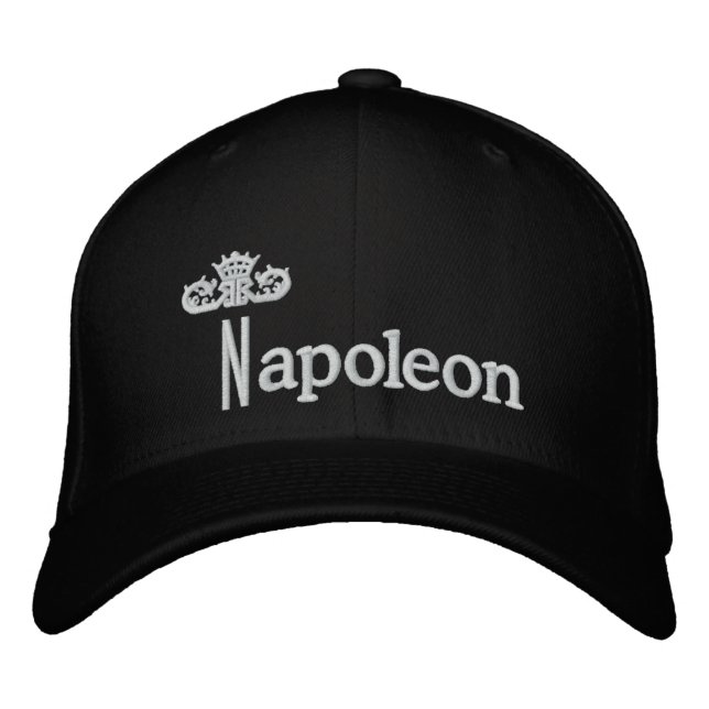 Napoleon Bonaparte Embroidered Hat (Front)