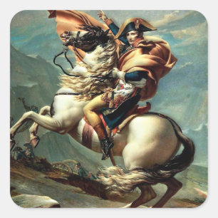Napoleon Bonaparte Emperor France Square Sticker