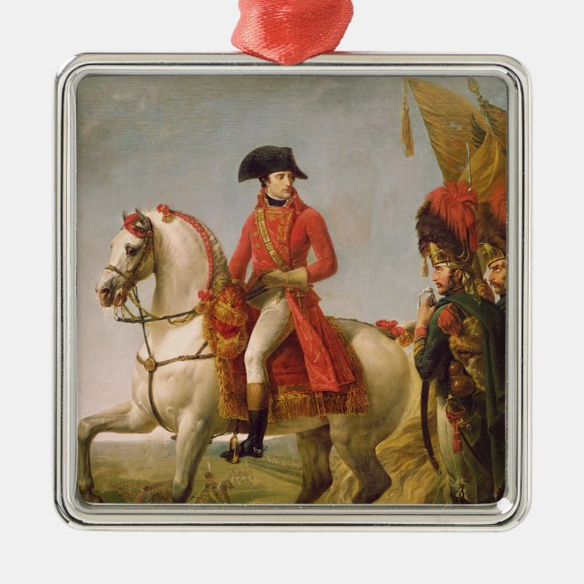 Napoleon Bonaparte  First Consul Metal Tree Decoration (Front)