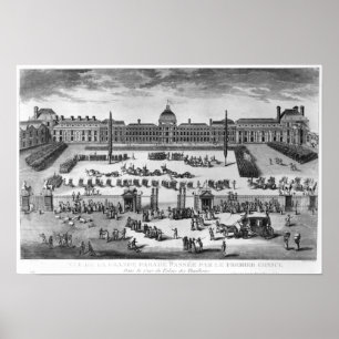 Napoleon Bonaparte  First Consul, ReviewingTroops Poster