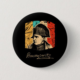 Napoleon Bonaparte Historical Leader French Politi 6 Cm Round Badge