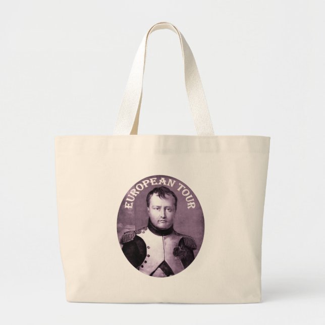 Napoleon Bonaparte Large Tote Bag (Front)