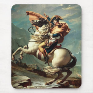 Napoleon Bonaparte on Horseback Mouse Mat
