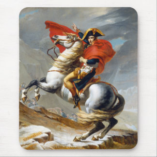 Napoleon Bonaparte Painting by Jacques-Louis David Mouse Mat