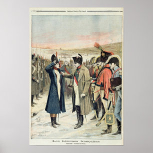 Napoleon Bonaparte  presenting the female Poster