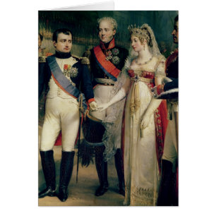 Napoleon Bonaparte Receiving Queen Louisa