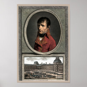 Napoleon Bonaparte -- Troop Review Poster