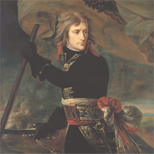Napoleon Bonaparte's Rally at the Battle of Arcole (Front)