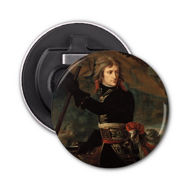 Napoleon Bonaparte's Rally at the Battle of Arcole Bottle Opener (Front)