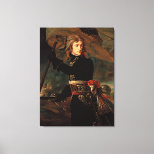 Napoleon Bonaparte's Rally at the Battle of Arcole Canvas Print