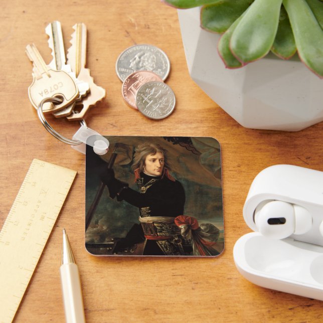 Napoleon Bonaparte's Rally at the Battle of Arcole Key Ring (Desk)