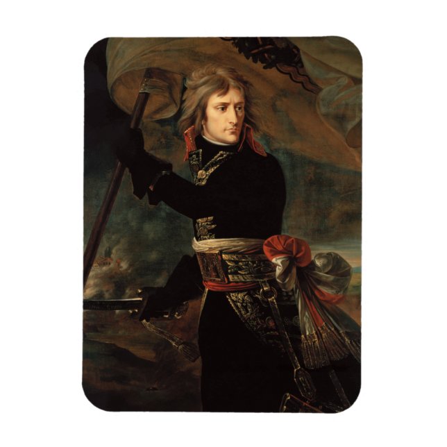 Napoleon Bonaparte's Rally at the Battle of Arcole Magnet (Vertical)