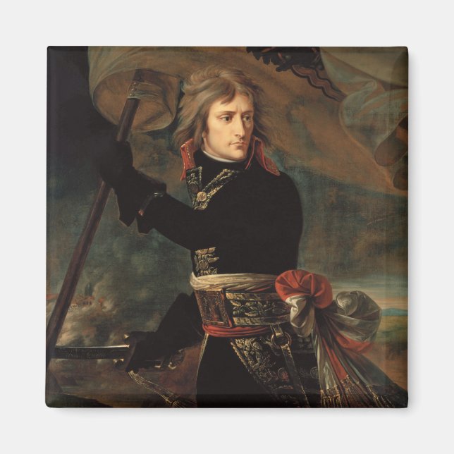 Napoleon Bonaparte's Rally at the Battle of Arcole Magnet (Front)