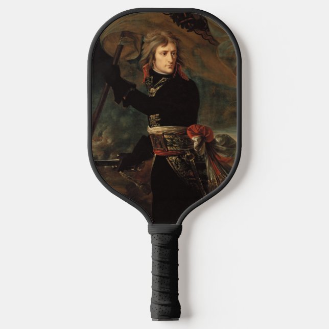 Napoleon Bonaparte's Rally at the Battle of Arcole Pickleball Paddle (Front)