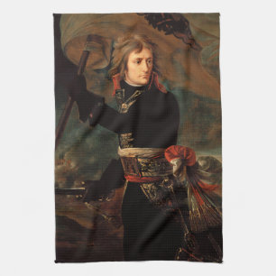 Napoleon Bonaparte's Rally at the Battle of Arcole Tea Towel