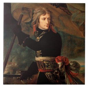 Napoleon Bonaparte's Rally at the Battle of Arcole Tile