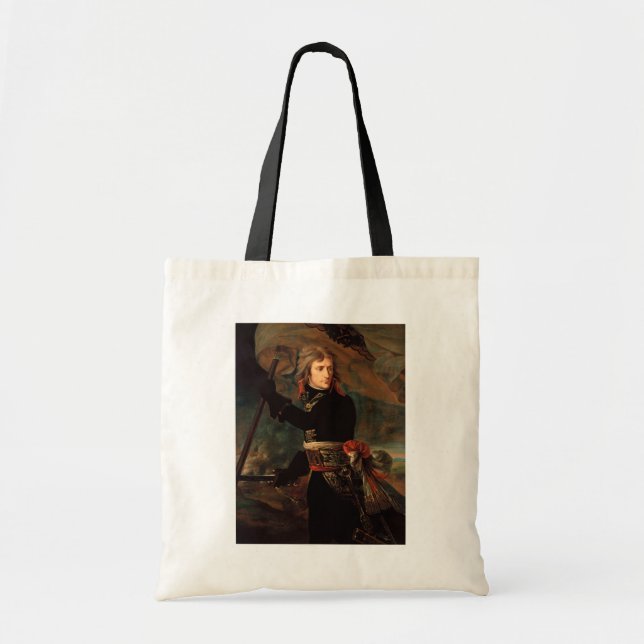 Napoleon Bonaparte's Rally at the Battle of Arcole Tote Bag (Front)