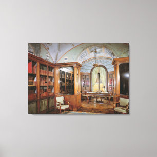 Napoleon Bonaparte's study, c.1800 Canvas Print