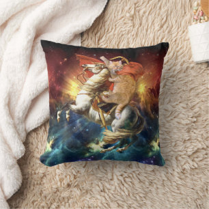 Napoleon Cat in Space Cushion