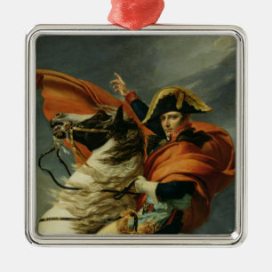 Napoleon  Crossing the Alps 2 Metal Tree Decoration