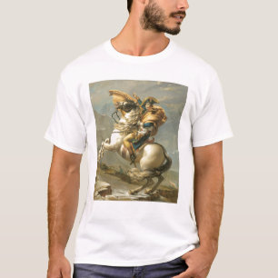 Napoleon Crossing the Alps at the St Bernard T-Shirt