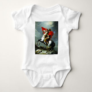 Napoleon Crossing the Alps Baby Bodysuit