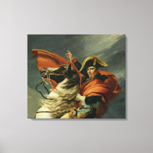 Napoleon  Crossing the Alps Canvas Print
