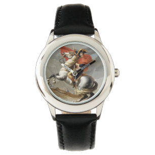 Napoleon Crossing the Alps - Jacques-Louis David Watch