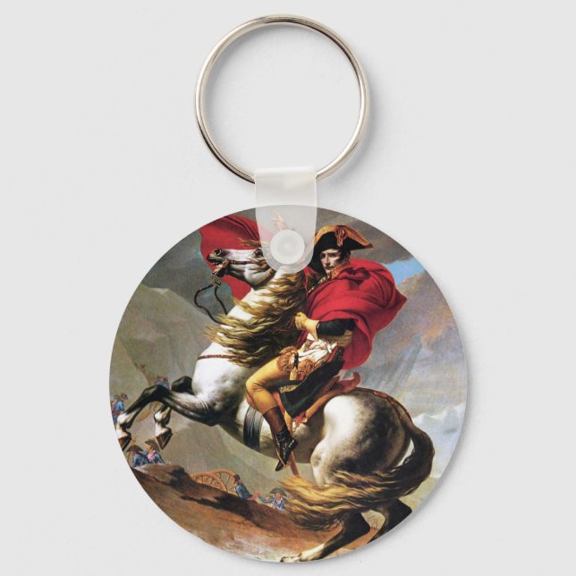 Napoleon Crossing the Alps Key Chain (Front)