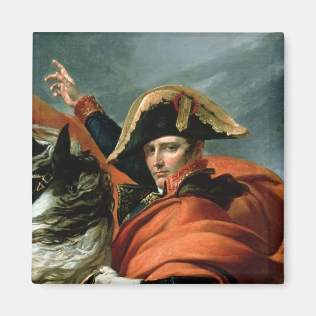 Napoleon  Crossing the Alps Magnet (Front)