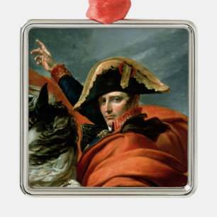 Napoleon  Crossing the Alps Metal Tree Decoration