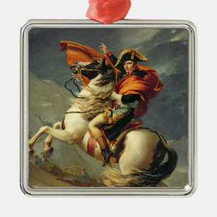 Napoleon Crossing the Alps on 20th May 1800 Metal Tree Decoration