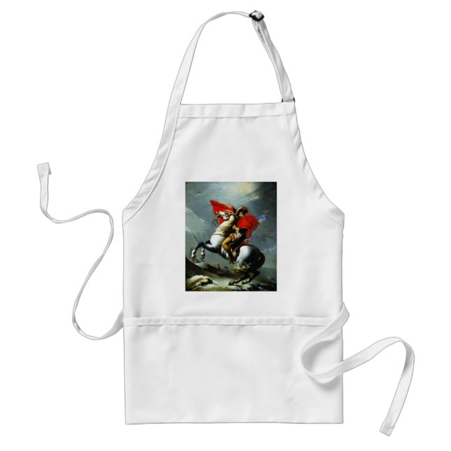 Napoleon Crossing the Alps Standard Apron (Front)