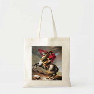 Napoleon Crossing the Alps Tote Bag