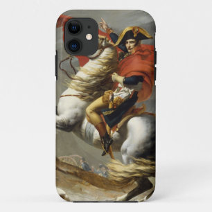 Napoleon Crossing the Grand Saint-Bernard Pass iPhone 11 Case