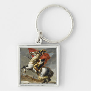 Napoleon Crossing the Grand Saint-Bernard Pass Key Ring