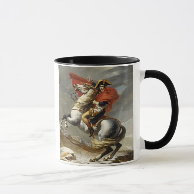 Napoleon Crossing the Grand Saint-Bernard Pass Mug (Right)