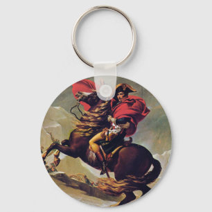 Napoleon Crossing the Saint Bernard Key Ring