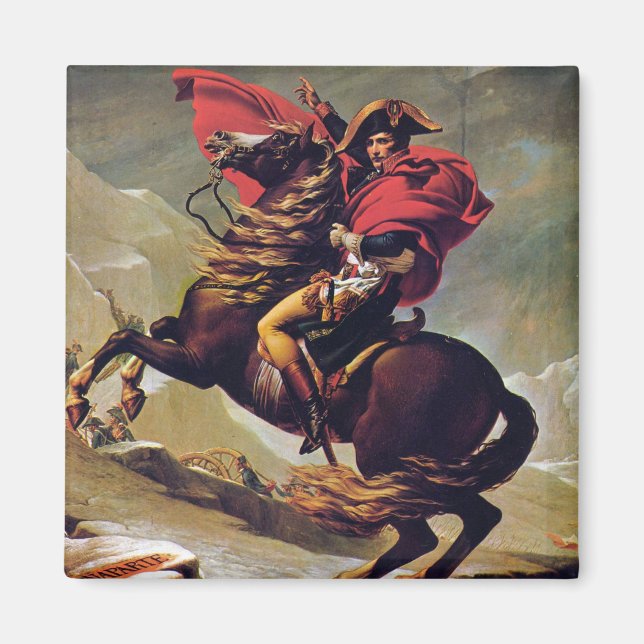 Napoleon Crossing the Saint Bernard Magnet (Front)