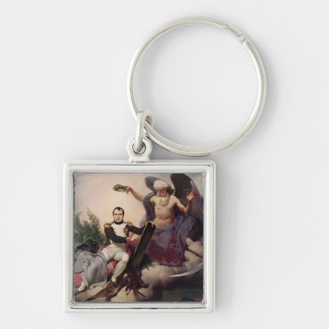 Napoleon  Crowned by Time, before 1833 Key Ring (Front)