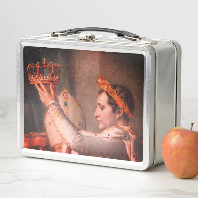 Napoleon Crowned Metal Lunch Box (In Situ)