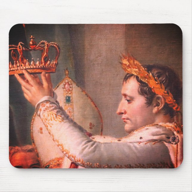 Napoleon Crowned Mouse Mat (Front)