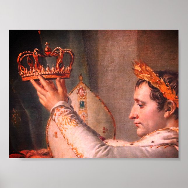 Napoleon Crowned Poster (Front)