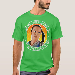 Napoleon Dynamite Deb Seahorses Faded T-Shirt