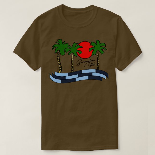Napoleon Dynamite Summertime Utah T-Shirt (Design Front)