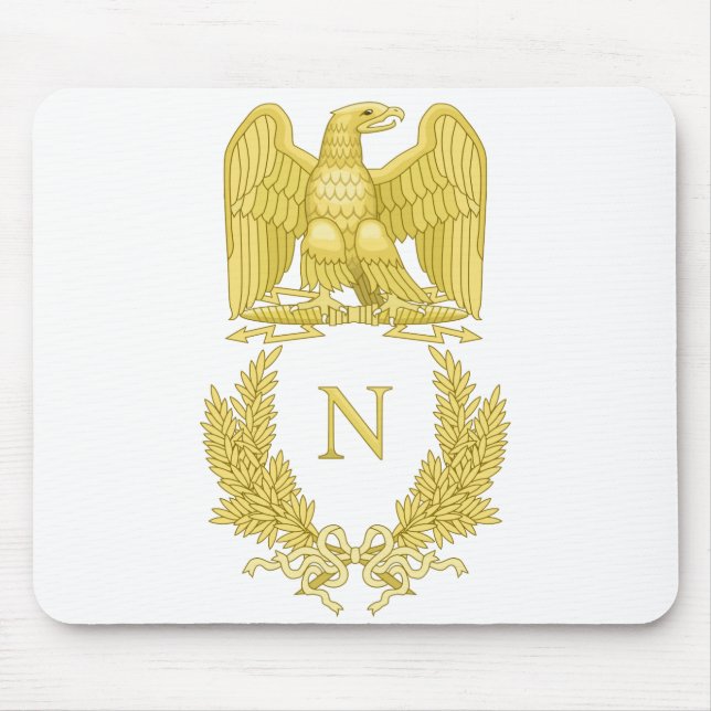 Napoleon Emblem Mouse Mat (Front)