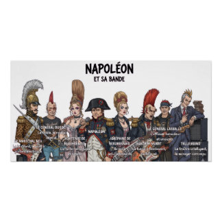 Napoléon et sa bande poster
