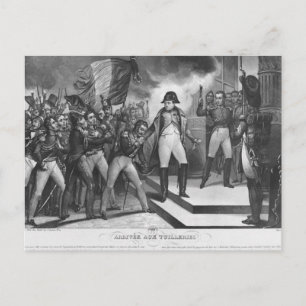 Napoleon I arriving at the Tuileries Postcard