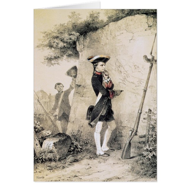 Napoleon I  at Military School (Front)